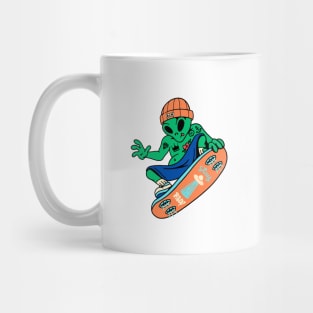 Skateboarder Invasion Mug